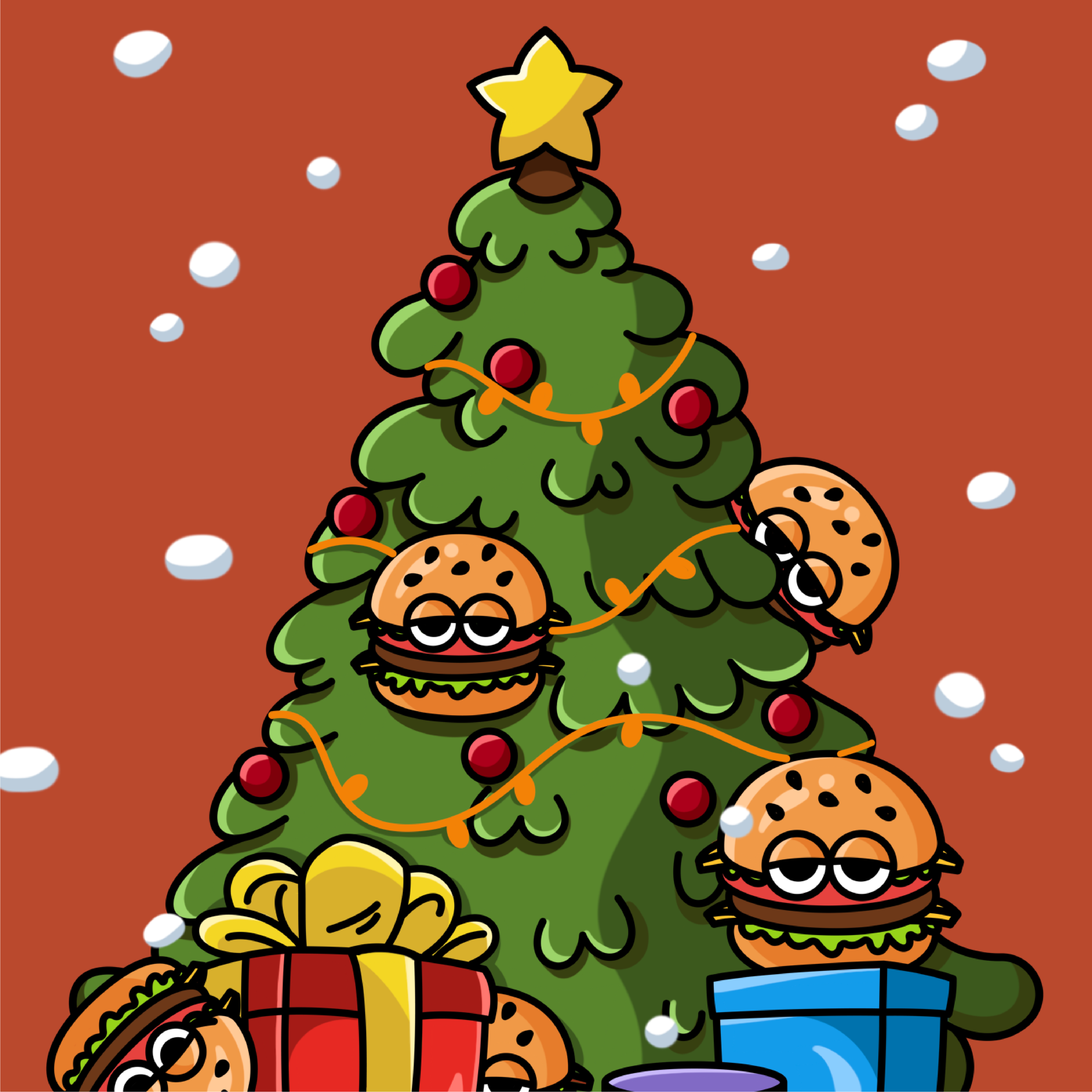 img-Xmas burger tree