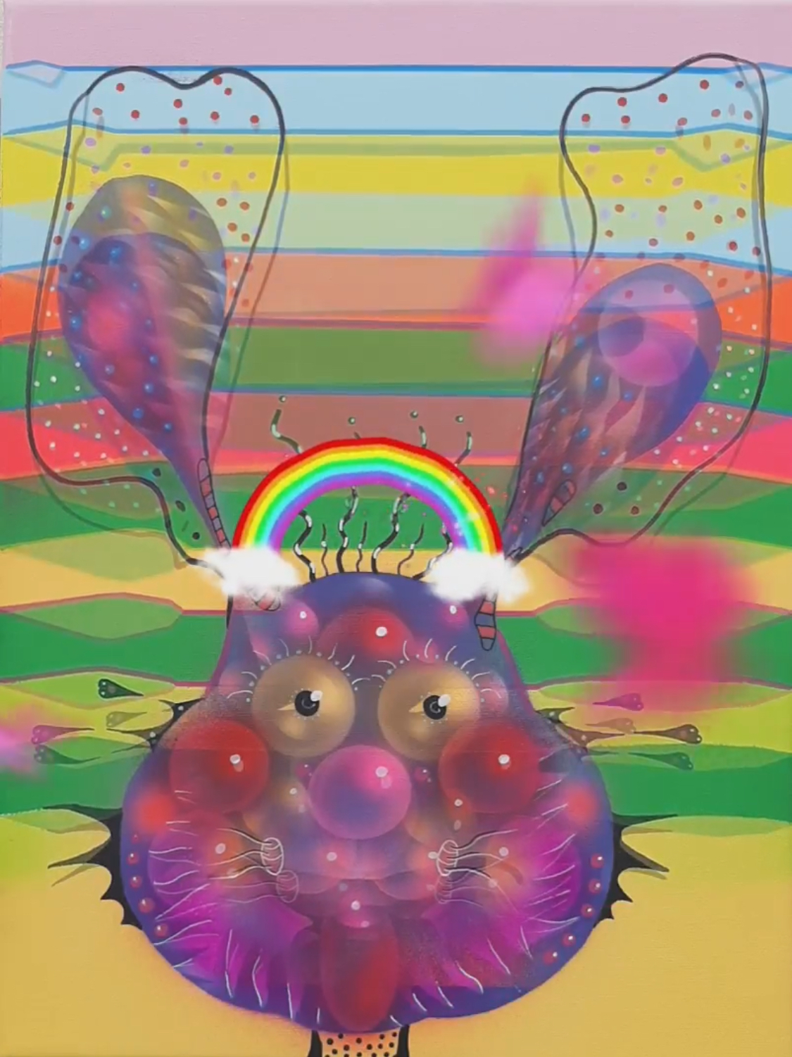 img-Colorful rabbit